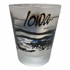 Vintage Iowa Shot Glass