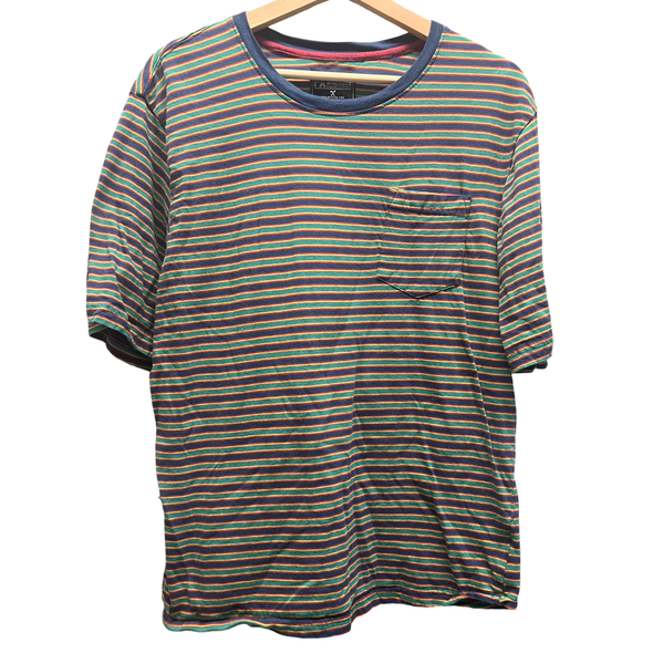 Striped Pocket Tee (L/XL)