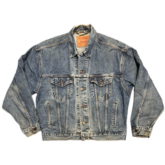 Vintage 80's Levi'S Denim Trucker Jacket (M/L)