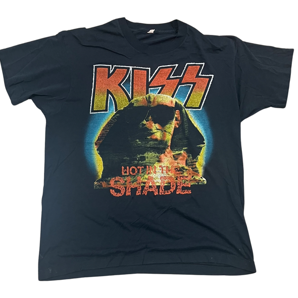 Vintage 1990 KISS Hot in the Shade Tee (L)