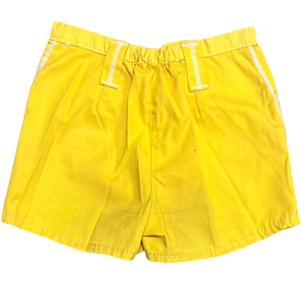 70's Yellow Mini Shorts (24-26)