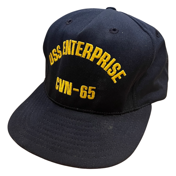 Vintage USS Enterprise Snapback Hat