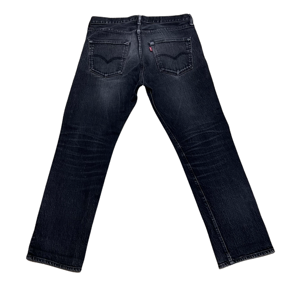 Vintage Levi's Black 501 Red Tab Jeans (31x27)