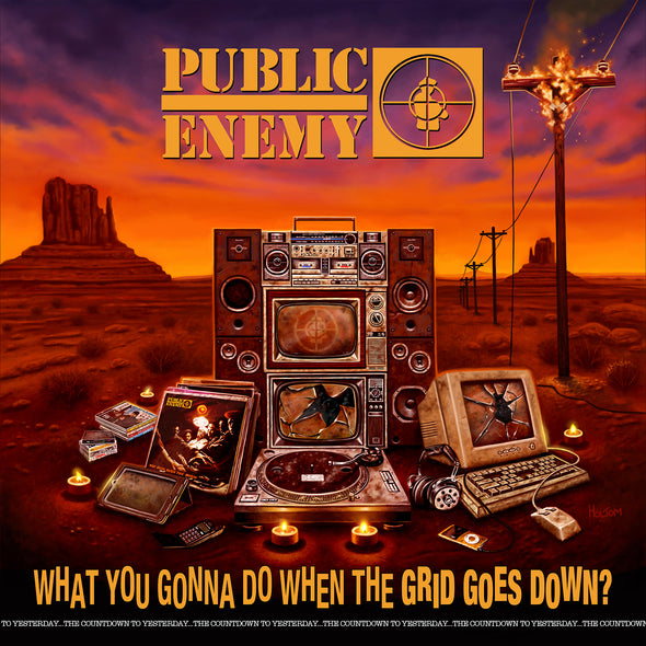 Public Enemy What You Gonna Do When The Grid Goes Down? [LP] - (M) (ONLINE ONLY!!)