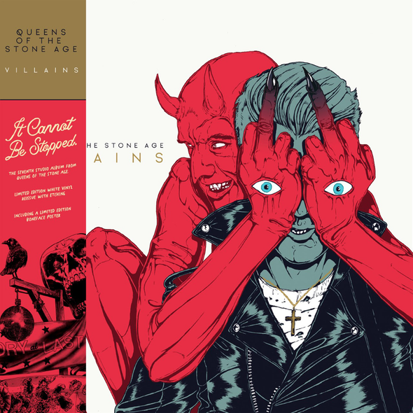 Queens of the Stone Age Villains (Opaque White LP) - (M) (ONLINE ONLY!!)