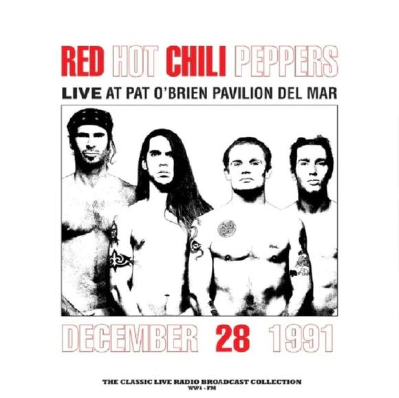 Red Hot Chili Peppers Live at Pat O'Brien Pavilion, Del Mar, CA, December 28th 1991 (180 Gram Red Vinyl) [Import] - (M) (ONLINE ONLY!!)