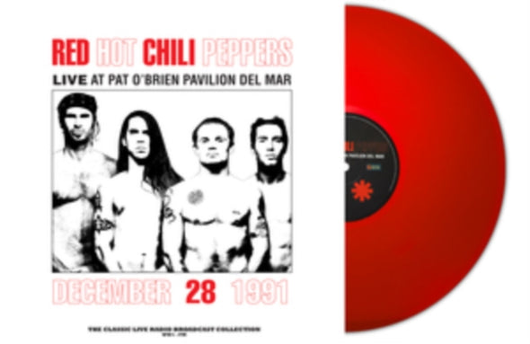 Red Hot Chili Peppers Live at Pat O'Brien Pavilion, Del Mar, CA, December 28th 1991 (180 Gram Red Vinyl) [Import] - (M) (ONLINE ONLY!!)