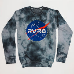 RVRB Sonic Space Program Tie Dye Crewneck Sweatshirt - LEVITATION