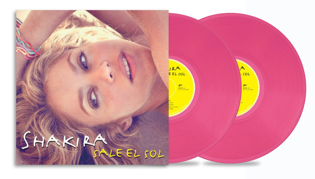 Shakira Sale El Sol (Hot Pink Colored Vinyl,180 Gram Vinyl, Gatefold LP Jacket)