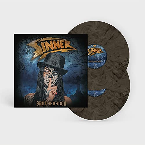 Sinner Brotherhood (Clear/White/Black marbled) - (M) (ONLINE ONLY!!)