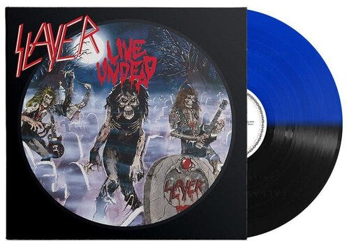 Slayer Live Undead (Limited Edition, Blue/ Black Split Vinyl) - (M) (ONLINE ONLY!!)