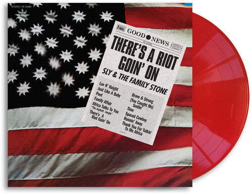 Sly & the Family Stone There's A Riot Goin' On (Gatefold LP Jacket, Colored Vinyl, Red, 150 Gram Vinyl, Anniversary Edition) - (M) (ONLINE ONLY!!)