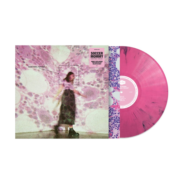 Soccer Mommy Sometimes, Forever (Colored Vinyl, Pink, Black, Limited Edition, Indie Exclusive) - (M) (ONLINE ONLY!!)