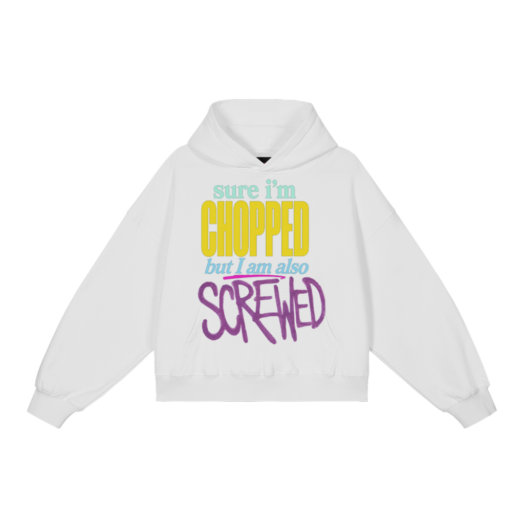 UNISEX CHOPPED & SCREWED HOODIE
