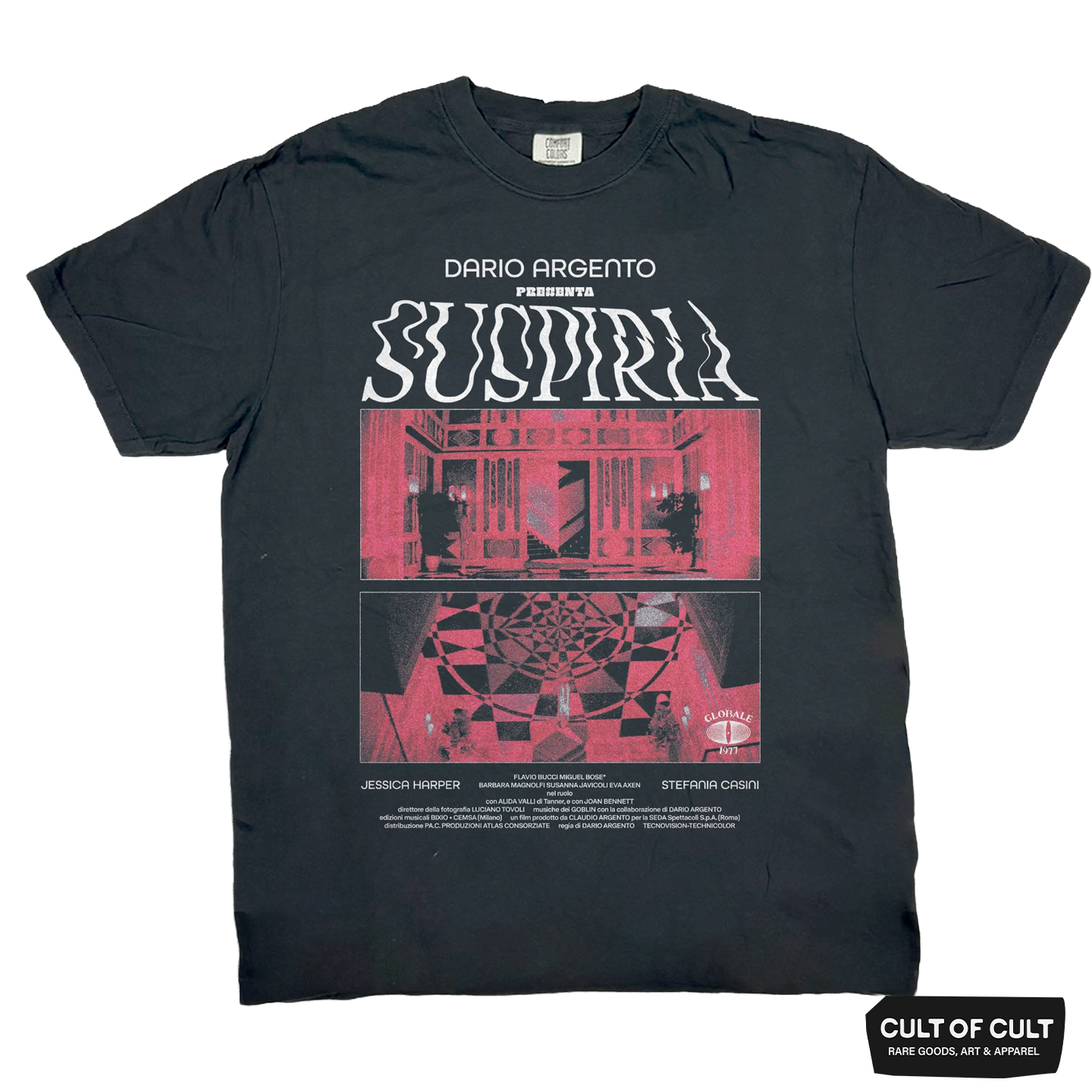 Suspiria 1977 Lobby Room T-shirt – Feels So Good