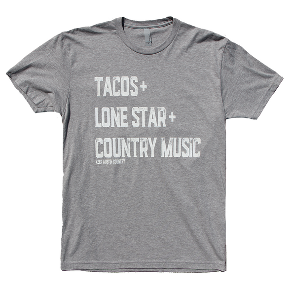 Tacos +Lonestar + Country Music - Unisex Tee