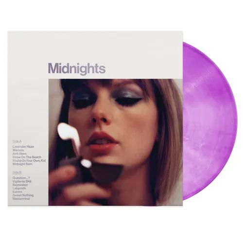 Taylor Swift Midnights [Explicit Content] (Indie Exclusive, Limited Edition, Colored Vinyl, Purple Marble) - (M) (ONLINE ONLY!!)