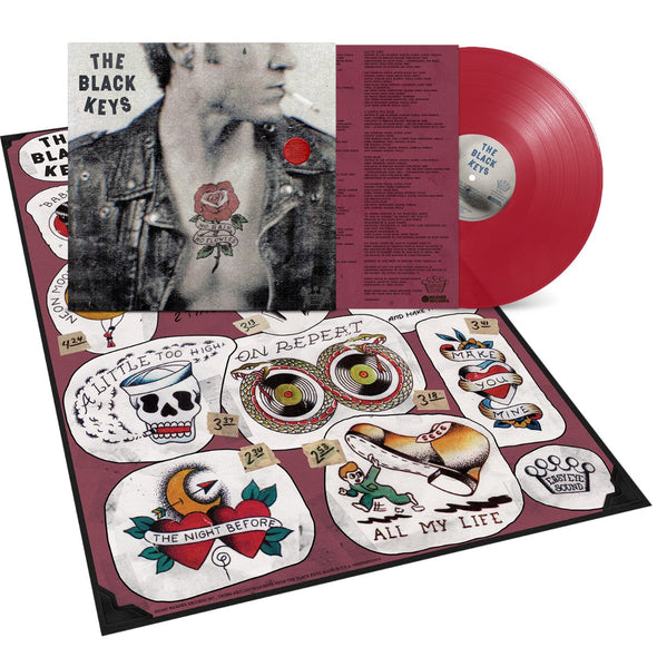 The Black Keys No Rain, No Flowers (Indie Exclusive) (Ruby Red Vinyl) (Poster)