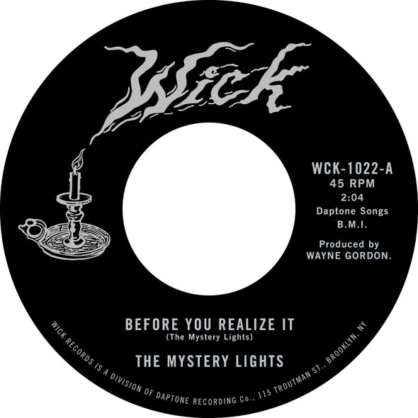 The Mystery Lights Before You Realize It B/W Cerebral Crack
