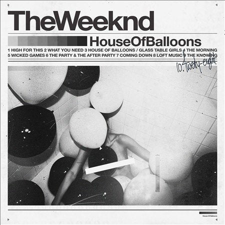The Weeknd House of Balloons [Explicit Content] (2 Lp's) - (M) (ONLINE ONLY!!)