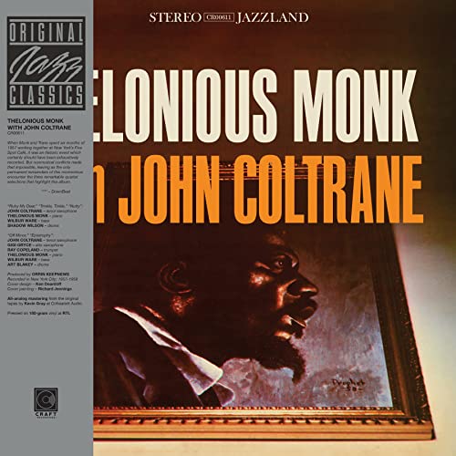 Thelonious Monk/John Coltrane Thelonious Monk With John Coltrane (Original Jazz Classics Series) [LP] - (M) (ONLINE ONLY!!)