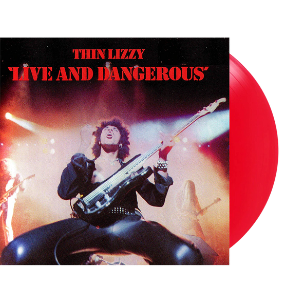 Thin Lizzy Live And Dangerous (180 Gram Vinyl, Clear Vinyl, Red, Audiophile, Limited Edition) (2 Lp's) - (M) (ONLINE ONLY!!)