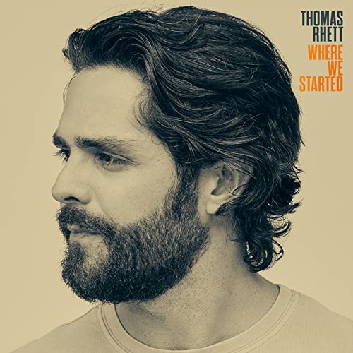 Thomas Rhett Where We Started [Black w/ Gold Swirl 2 LP] - (M) (ONLINE ONLY!!)