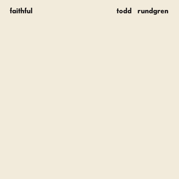 Todd Rundgren Faithful (Rhino Reserve) (Brick & Mortar Exclusive)