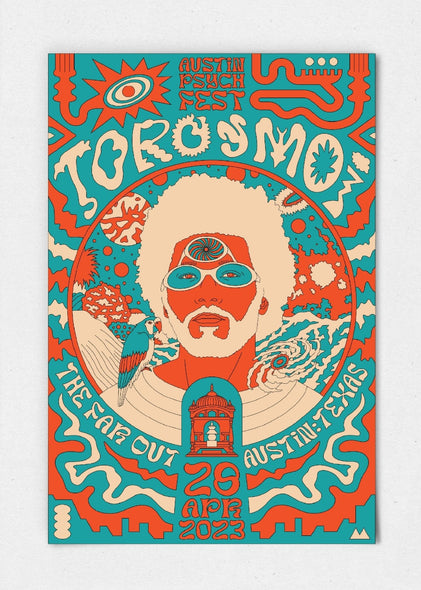 Toro y Moi Poster by Ardneks - LEVITATION