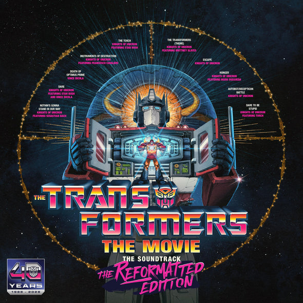 Transformers The Movie, The Soundtrack, The Reformatted Edition ("Energon" Pink Colored Vinyl)