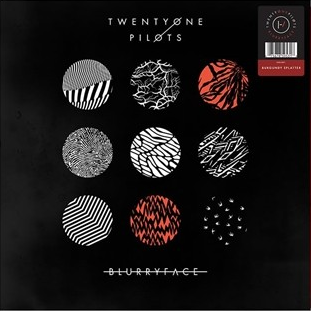 Twenty One Pilots Blurryface (Limited Edition, Red/ Black Ice Marble w/ Burgundy Heavy Splatter Colored Vinyl) [Import] (2 Lp's)