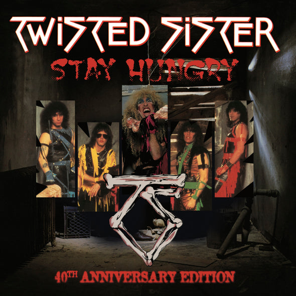Twisted Sister Stay Hungry (40th Anniversary Edition) (Brick & Mortar Exclusive, Blood Red Colored Vinyl) (2 Lp's)