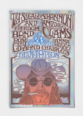 Ty Segall & Freedom Band Poster by Taylor W. Rushing - LEVITATION