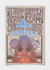 Ty Segall & Freedom Band Poster by Taylor W. Rushing - LEVITATION