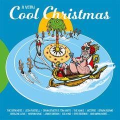 Various Artists A Very Cool Christmas (Limited Edition, Transparent Magenta & Crystal Clear 180 Gram Vinyl) [Import] (2 Lp's) - (M) (ONLINE ONLY!!)