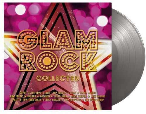 Various Artists Glam Rock Collected (Limited Edition, 180 Gram Vinyl, Colored Vinyl, Silver) [Import] (2 Lp's) - (M) (ONLINE ONLY!!)