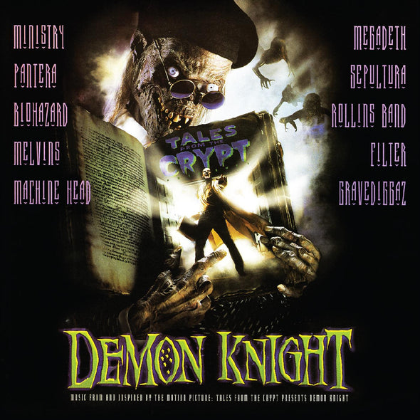Various Artists Tales From The Crypt Presents: Demon Knight—Original Motion Picture Soundtrack (Blue & White Cryptkeeper Halloween Splatter Vinyl)