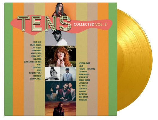Various Artists Tens Collected Vol. 2 (Limited Edition, 180 Gram Vinyl, Colored Vinyl, Yellow) [Import] (2 Lp's) - (M) (ONLINE ONLY!!)