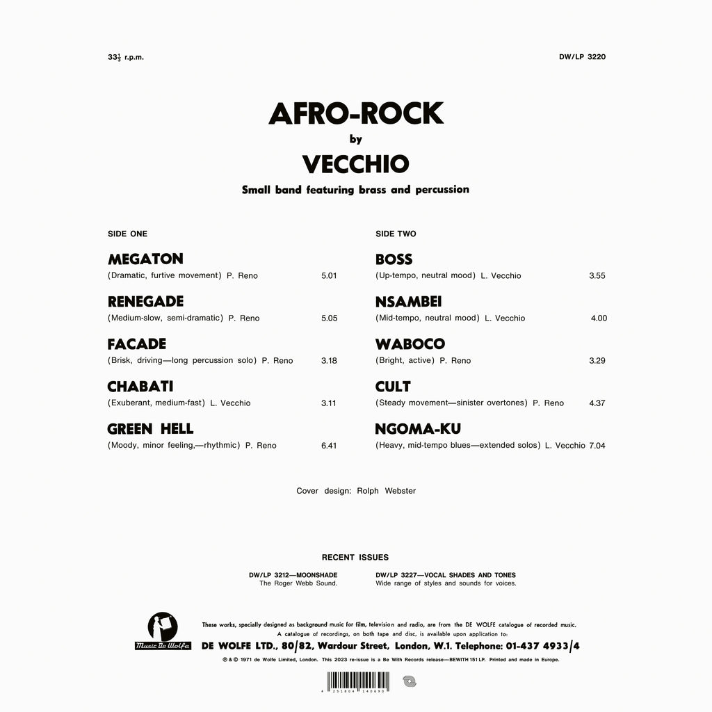 VECCHIO Afro-Rock