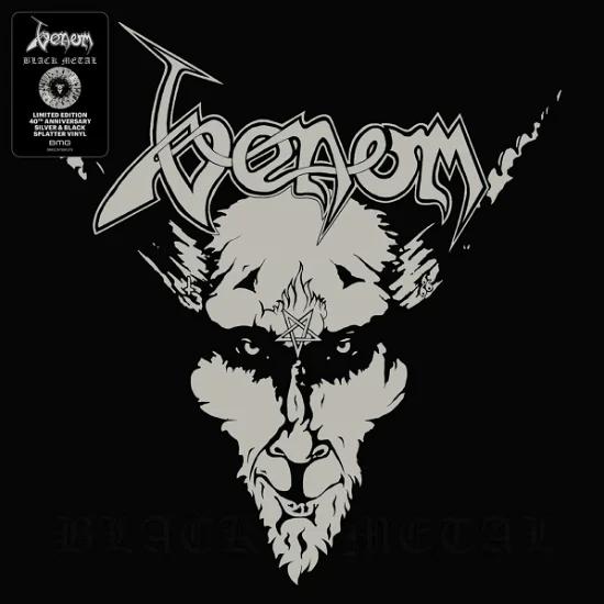 Venom Black Metal (40th Anniversary Edition) (Limited Edition, Silver & Black Splatter Vinyl) - (M) (ONLINE ONLY!!)