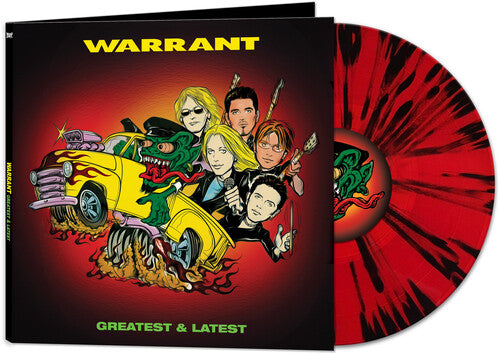 Warrant Greatest & Latest (Limited Edition, Red & Black Splatter Colored Vinyl)