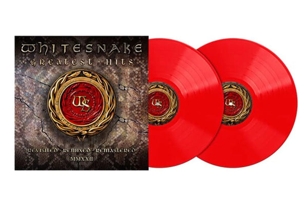 Whitesnake Greatest Hits (Limited Edition, Red Vinyl) [Import] (2 Lp's) - (M) (ONLINE ONLY!!)