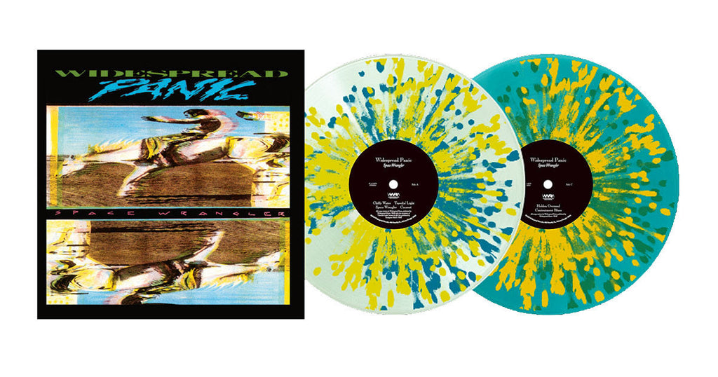 Widespread Panic Space Wrangler (Indie Exclusive, Limited Edition, White W/ Teal/ Yellow Splatter & Teal W/ Green/Yellow Splatter Colored Vinyl) (2 Lp's)