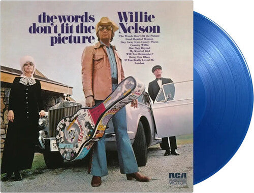 Willie Nelson Words Don't Fit The Picture (Limited Edition, 180 Gram Translucent Blue Colored Vinyl) [Import]