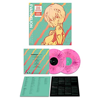Yoko Takahashi & Megumi Hayashibara Evangelion Finally (Colored Vinyl, Pink) (2 Lp's) - (M) (ONLINE ONLY!!)