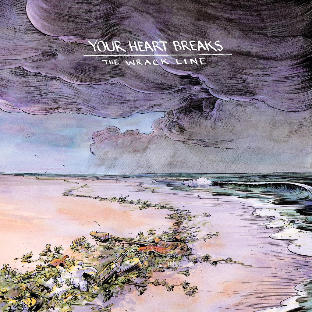 Your Heart Breaks The Wrack Line (PURPLE & TEAL VINYL)