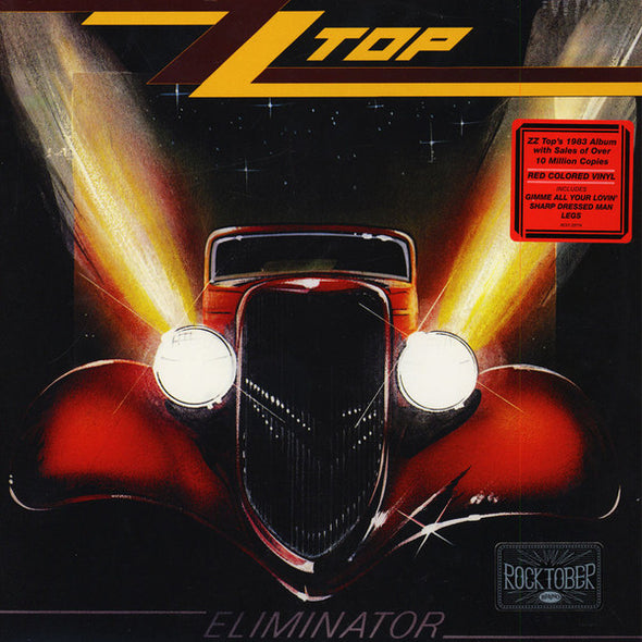 ZZ Top Eliminator (Opaque Red Vinyl/Rocktober 2016 Exclusive) - (M) (ONLINE ONLY!!)