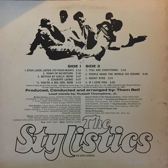 The Stylistics : The Stylistics (LP, Album, Mon)