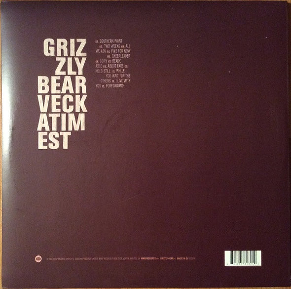 Grizzly Bear : Veckatimest (2xLP, Album, RE, 180)