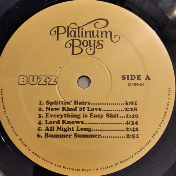 Platinum Boys : Buzz (LP, Album)
